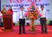 Trường THCS Nguyễn Lương Bằng: Gặp mặt kỉ niệm 36 năm ngày Nhà giáo Việt Nam 20/11
