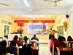 Trường THCS Nguyễn Lương Bằng tổ chức hội thảo chuyên môn về đổi mới công tác bồi dưỡng học sinh giỏi trong bối cảnh chuyển đổi số