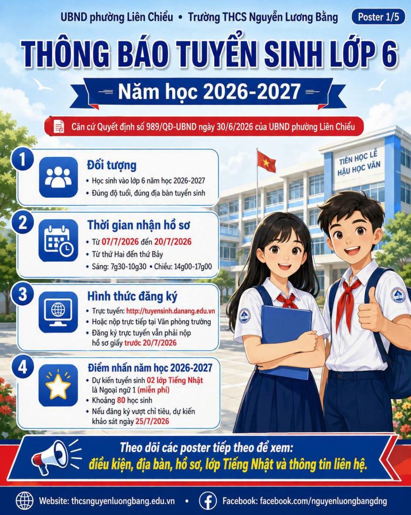 THÔNG BÁO CHÍNH THỨC TUYỂN SINH LỚP 6 NĂM HỌC 2026-2027 15 FB IMG 1783137820355