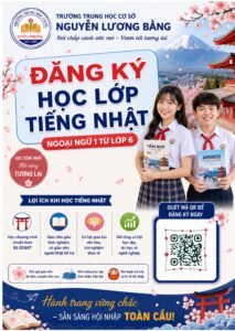 THÔNG TIN ĐĂNG KÝ LỚP TIẾNG NHẬT NĂM HỌC 2026 – 2027